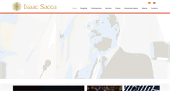 Desktop Screenshot of isaacsacca.com